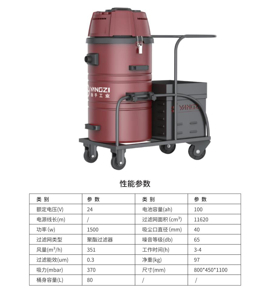 揚子工業(yè)吸塵器C2詳情參數(shù)